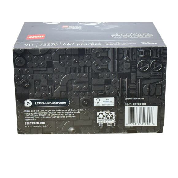 LEGO Star Wars Stormtrooper Helmet 75276 Open Box Complete - Picture 13 of 16